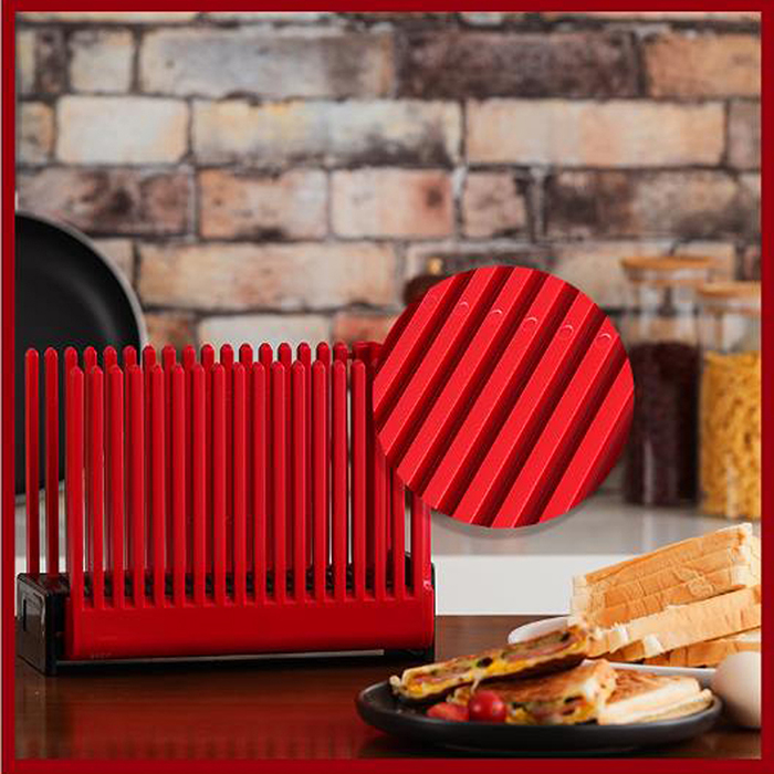 Foldable toast bread slicer-a7